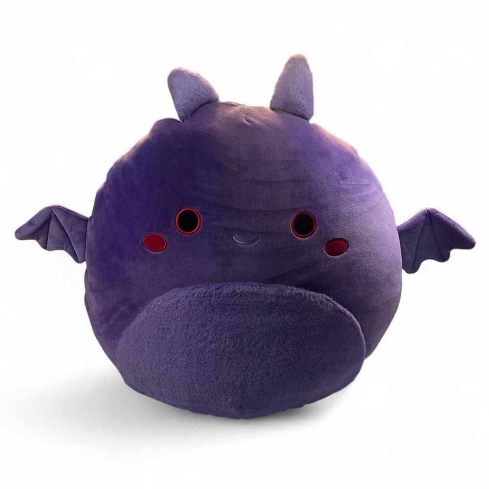 Squishmallows Ringding the Mothman Purple Plush Stuffed Animal